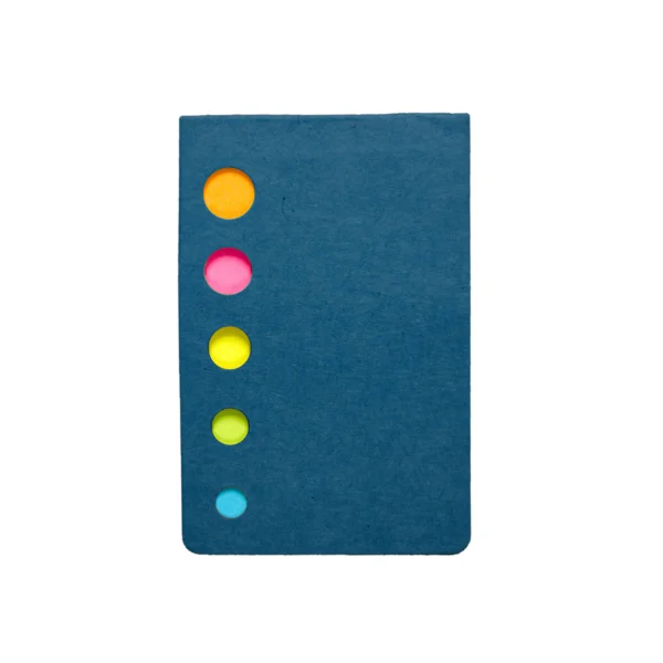 Block Notes Adesivi Circles Blu