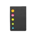 Block Notes Adesivi Circles Nero