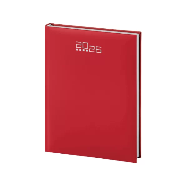 Agenda Settimanale Classic Rosso