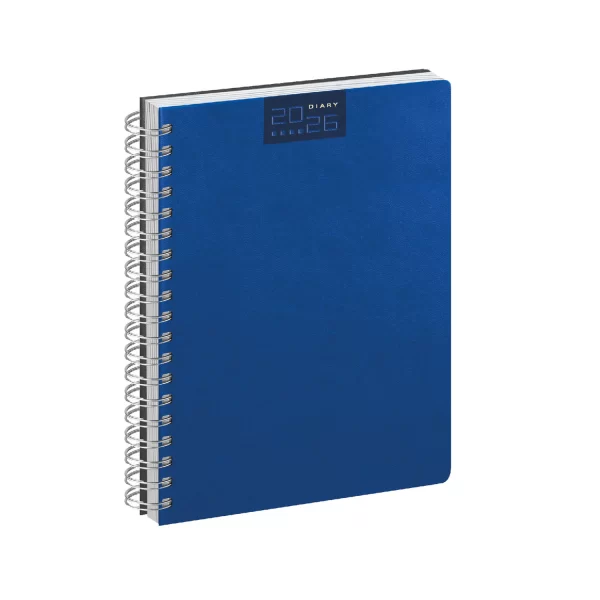 Agenda Spiralata Ring Blu