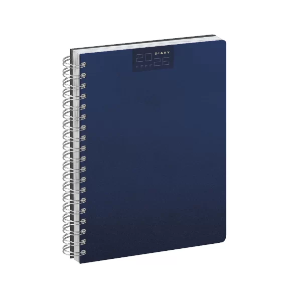 Agenda Spiralata Ring Blu Notte