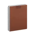 Agenda Spiralata Ring Marrone