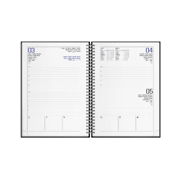 Agenda Spiralata Ring Pagine