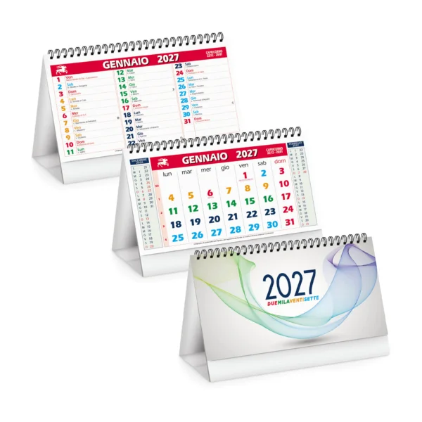 Calendario da tavolo Color gadget personalizzato