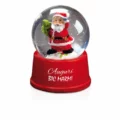 Sfera di neve con Babbo Natale gadget promozionale