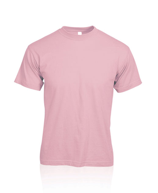 T-shirt personalizzata colorata, rosa