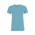 T Shirt Personalizzata Classic Donna Celeste