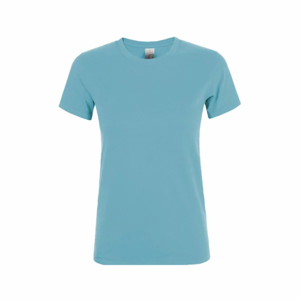 T Shirt Personalizzata Classic Donna Celeste