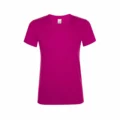 T Shirt Personalizzata Classic Donna Fucsia
