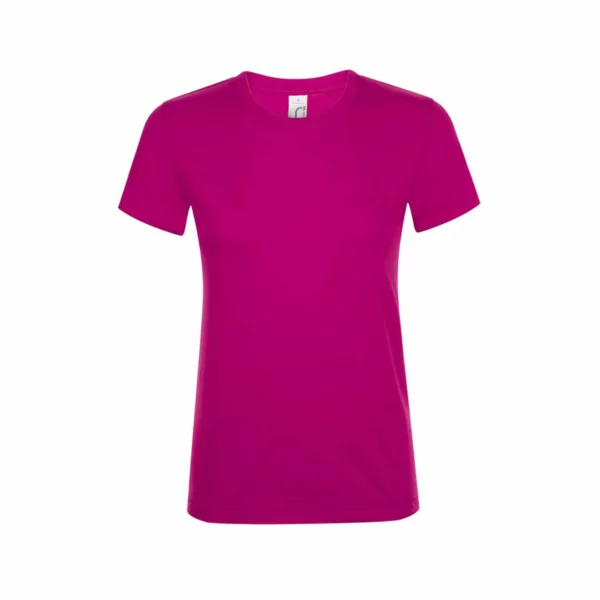 T Shirt Personalizzata Classic Donna Fucsia