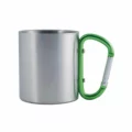 Tazza Moschettone Trek Alluminio E Verde