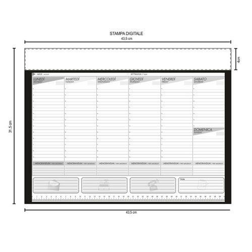 Planning A3 Settimanale Color