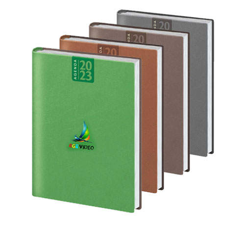 agenda giornaliera modern cover similpelle personalizzata gruppo
