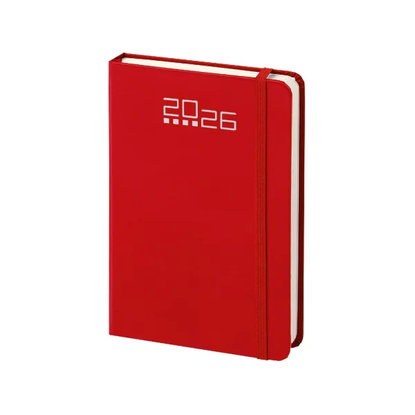Agenda Tascabile Molly Settimanale Rosso