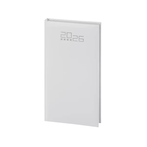 Agenda Tascabile Settimanale Pocket Bianco