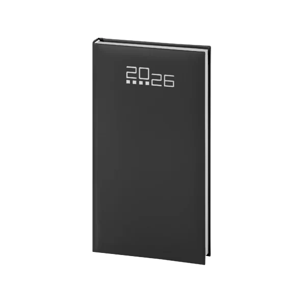 Agenda Tascabile Settimanale Pocket Nero