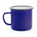 Tazza Personalizzata Vintage Latta Blu