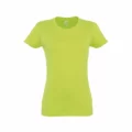 T Shirt Personalizzata Cotone Strong Donna Verde Chiaro