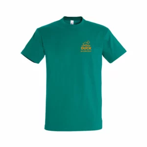 T Shirt Personalizzata Strong 190 Gr Verde Petrolio Smeraldo Duck