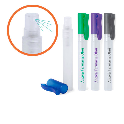 Gel igienizzante mani spray a stick con vaporizzatore,anche personalizzato