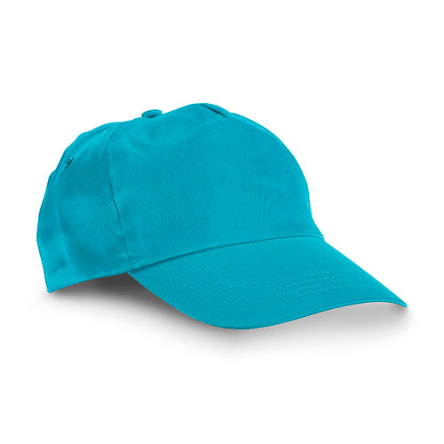cappellino con visiera personalizzato azzurro