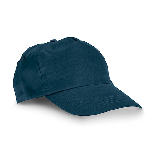 cappellino con visiera personalizzato blu
