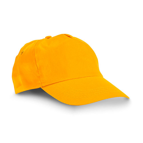 cappellino con visiera personalizzato giallo