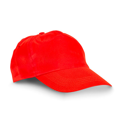 cappellino con visiera personalizzato rosso