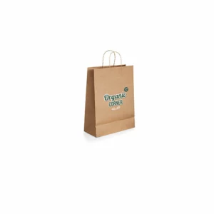 Shopper di carta kraft personalizzata S