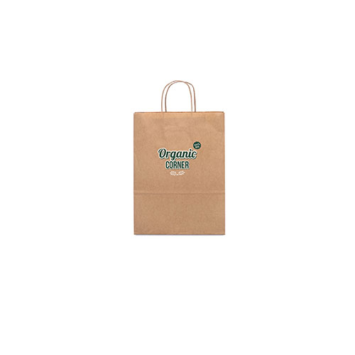 Shopper di carta kraft personalizzata S