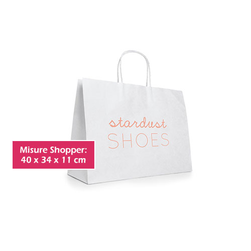 Shopper personalizzata di carta XL gadget personalizzato