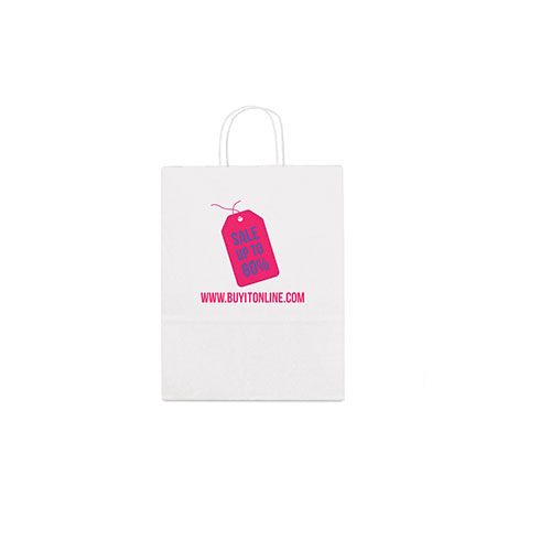 Shopper personalizzate di carta M - personalizzale con il tuo logo