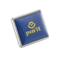 Pin Personalizzati Metallo 1,5 X 1,9 Cm Argento
