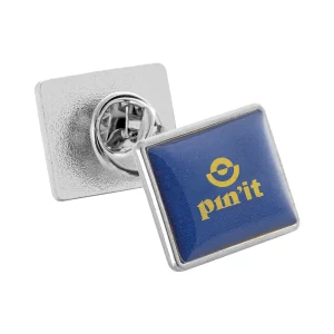 Pin Personalizzati Metallo 1,5 X 1,9 Cm Fronte Retro Quadricromia