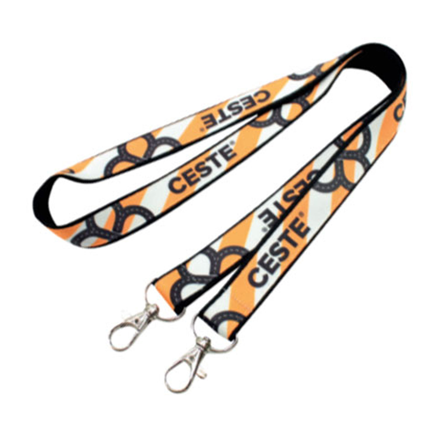 8 Pezzi Portabadge Con Cordino Retrattile - Set Portatessere Con Moschettone Per Lavoro E Eventi