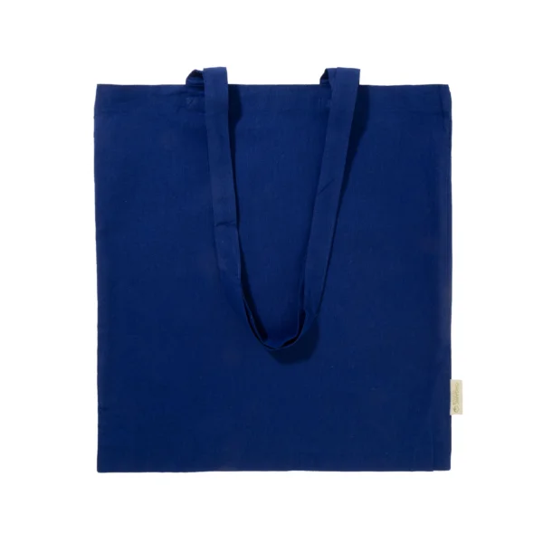 Shopper Personalizzata Organico Blu Scuro
