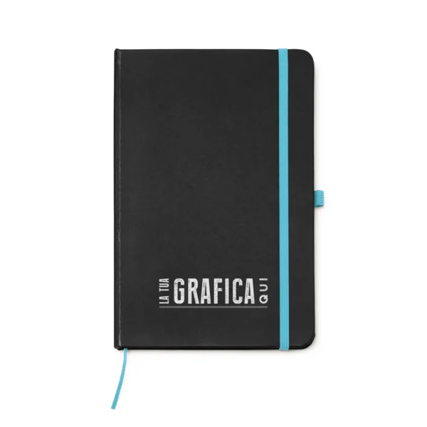 Taccuino personalizzato Blacky A5 gadget personalizzato
