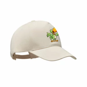 Cappellino Personalizzato Cotone Organico Organic Pappagallo