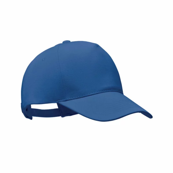 Cappellino Personalizzato Cotone Organico Blu