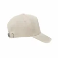 Cappellino Personalizzato Cotone Organico Side Beige Naturale