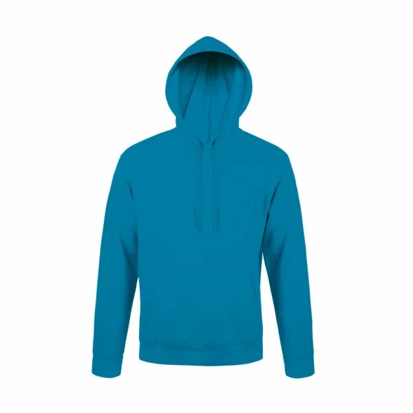 Felpa Personalizzata Cappuccio Hood Azzurro