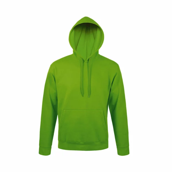 Felpa Personalizzata Cappuccio Hood Verde Chiaro