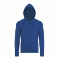 Felpa Personalizzata Zip Blu