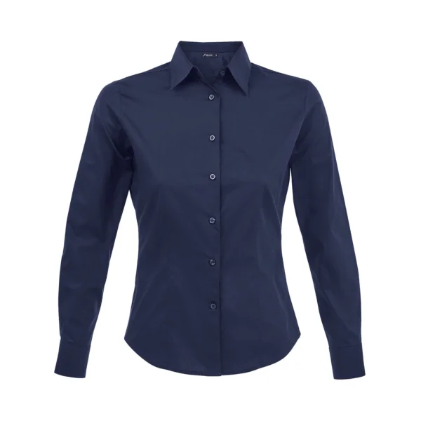 Camicia Personalizzata Da Donna Blu