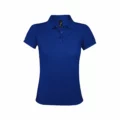 Polo Personalizzata Resistente Strong Donna Blu