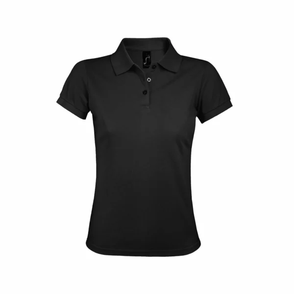 Polo Personalizzata Resistente Strong Donna Grigio Scuro