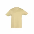 T Shirt Personalizzata Classic Bambino Beige Sabbia
