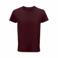 T Shirt Personalizzata Cotone Biologico Eco Bordeaux