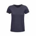 T Shirt Personalizzata Cotone Biologico Eco Donna Grigio