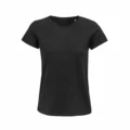 T Shirt Personalizzata Cotone Biologico Eco Donna Nero